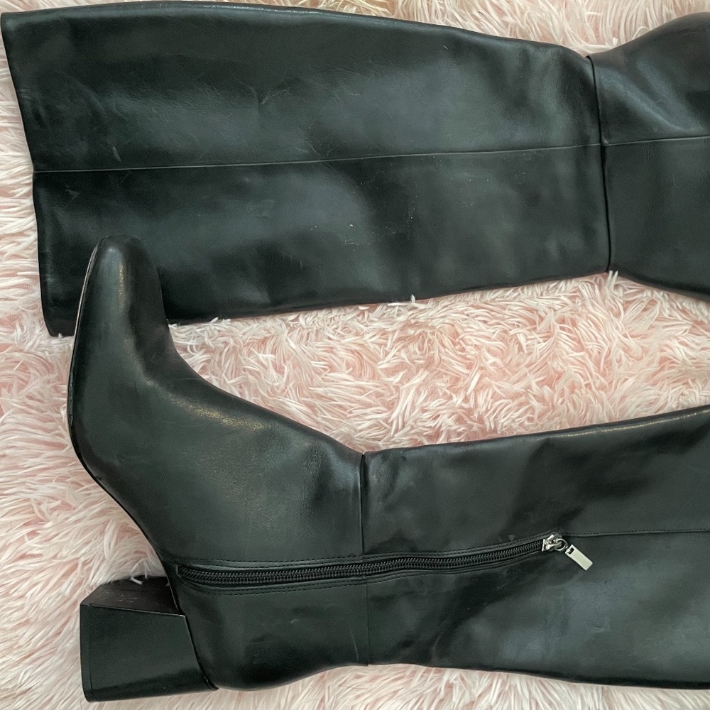 Schutz tall leather boots